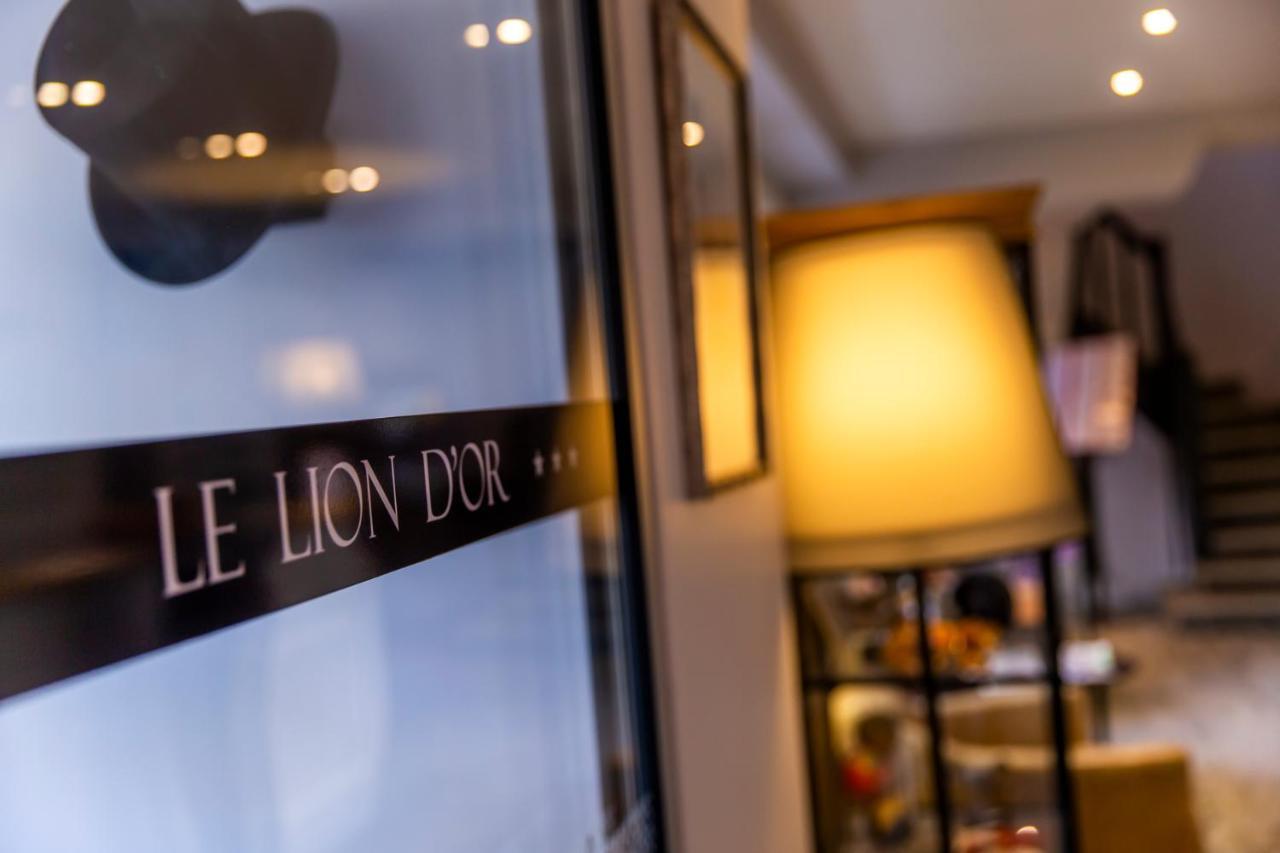 באיו Hotel Le Lion D'Or Et Restaurant La Table Du Lion מראה חיצוני תמונה